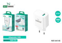 NewScience®Zidni brzo punjač USB 25W Model:44146
