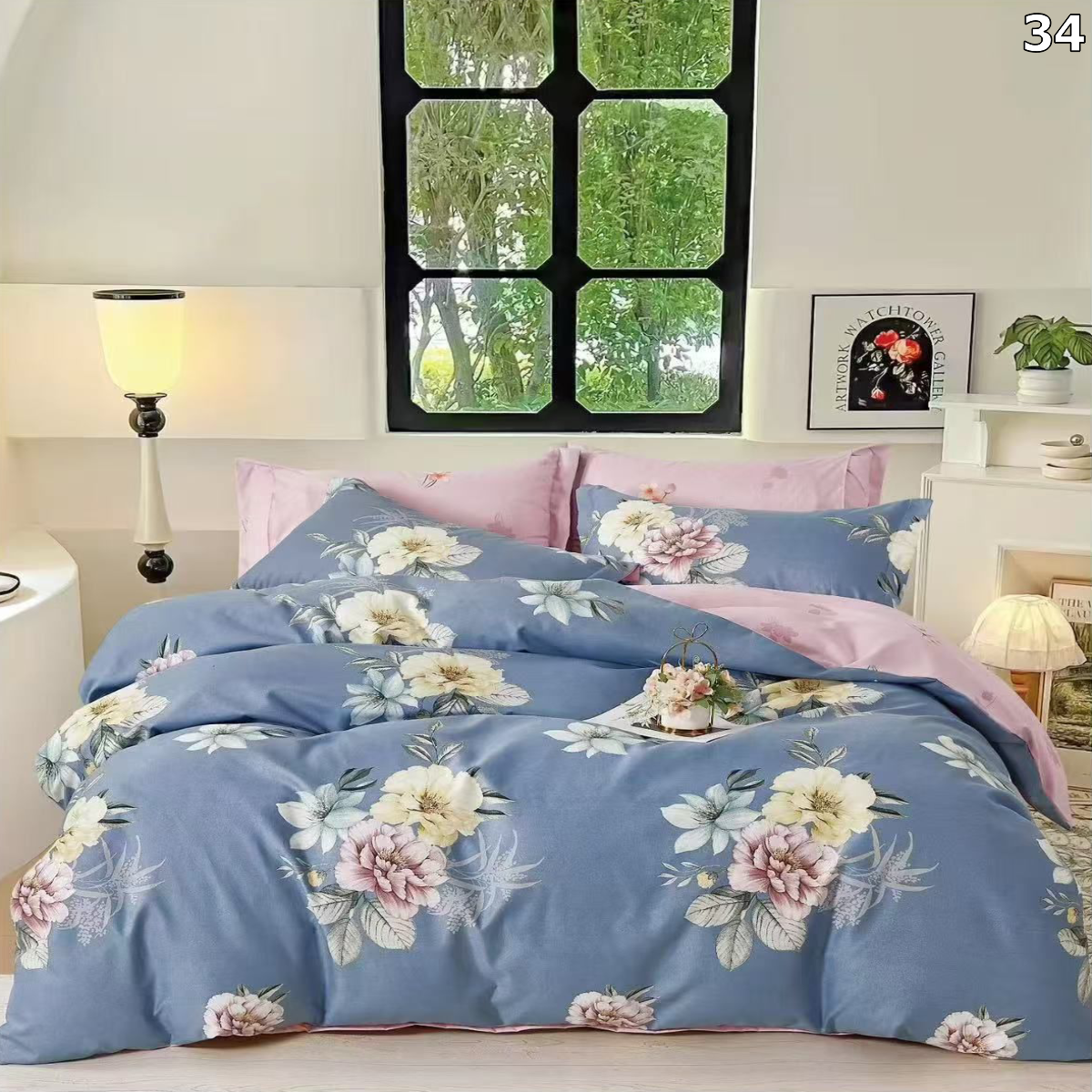 Posteljina 3-dijelna jednokrevetna - 40 dezena 34