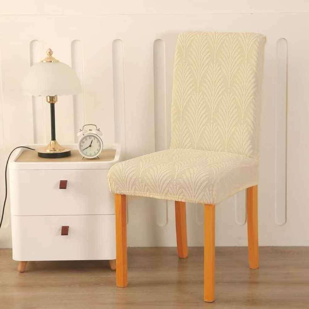 Navlake za stolice list - set 6 komada Bež