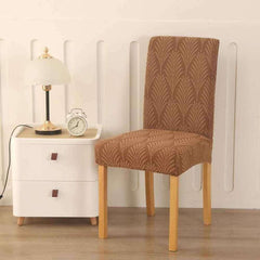 Navlake za stolice list - set 6 komada Smeđa