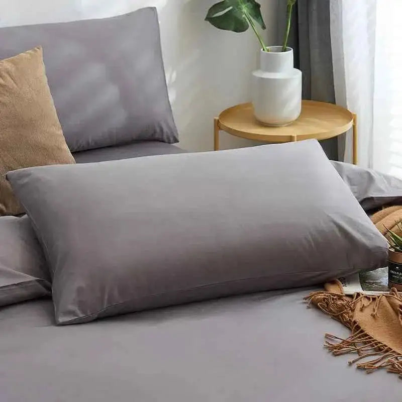 Pamučne jastučnice 50x70 / 2+2 GRATIS Siva