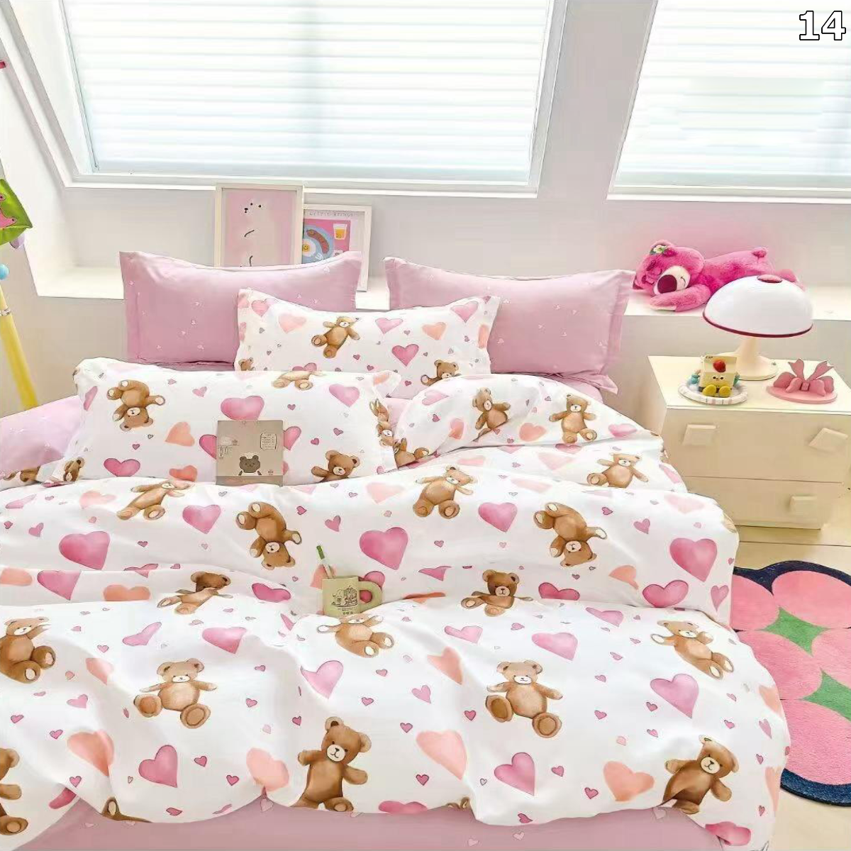 Posteljina 3-dijelna jednokrevetna - 40 dezena 14