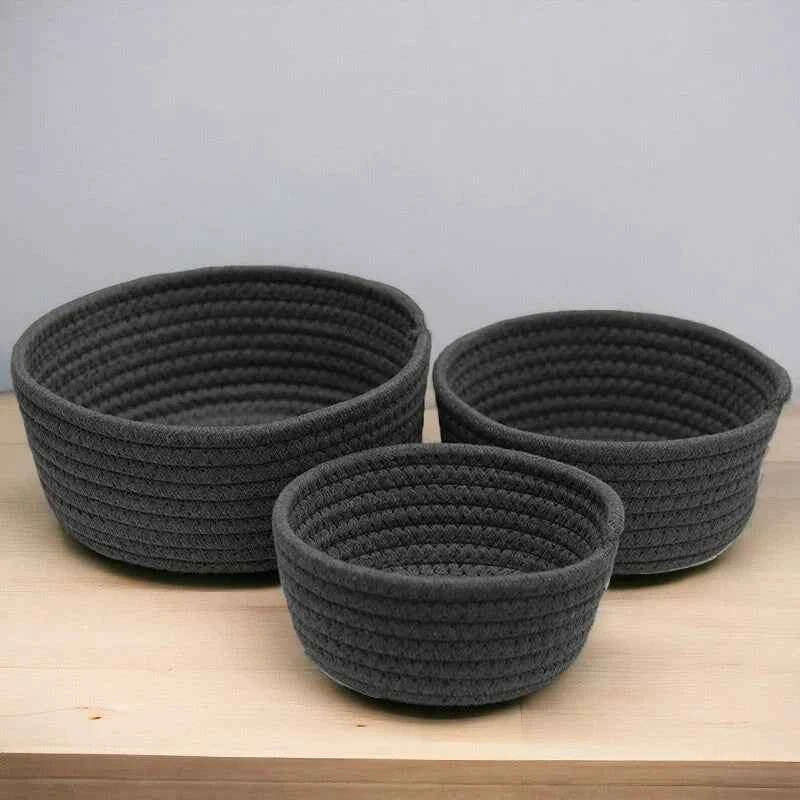 Organizator - set 3 komada Crna